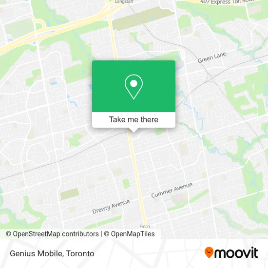 Genius Mobile map