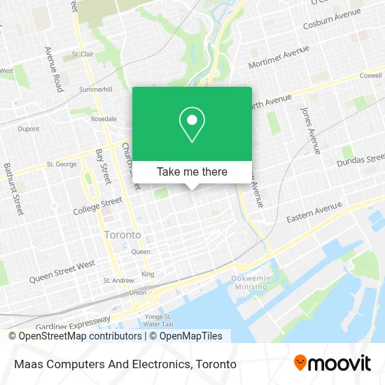 Maas Computers And Electronics map