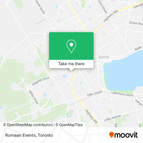 Romaan Events plan