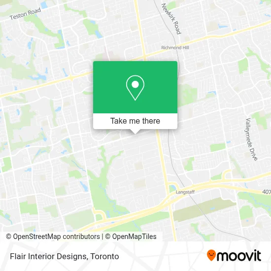 Flair Interior Designs map