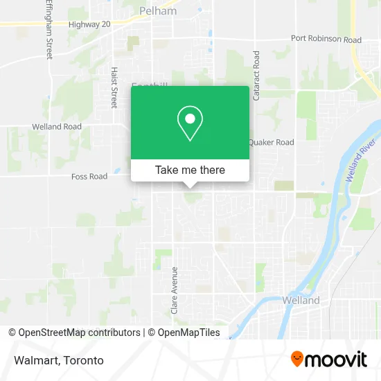 Walmart map