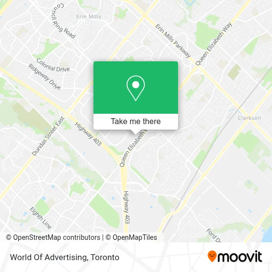 World Of Advertising map