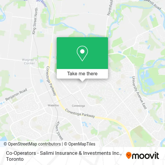 Co-Operators - Salimi Insurance & Investments Inc. map