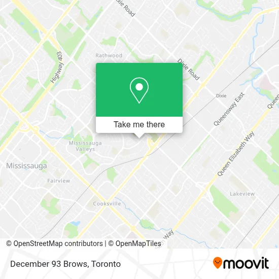 December 93 Brows map