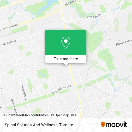 Spinal Solution And Wellness map