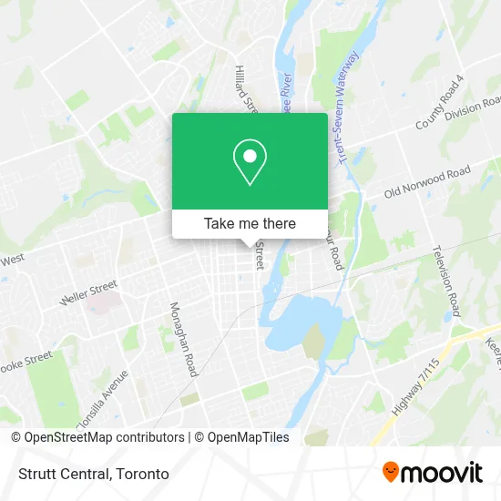 Strutt Central map