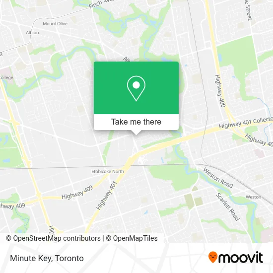Minute Key map