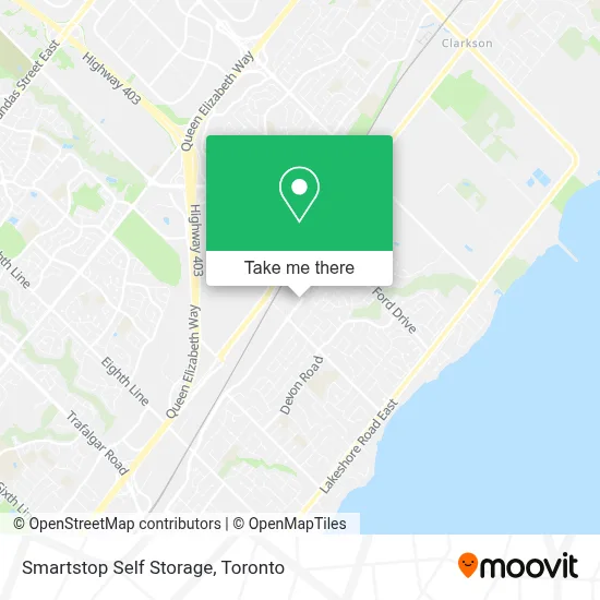 Smartstop Self Storage map