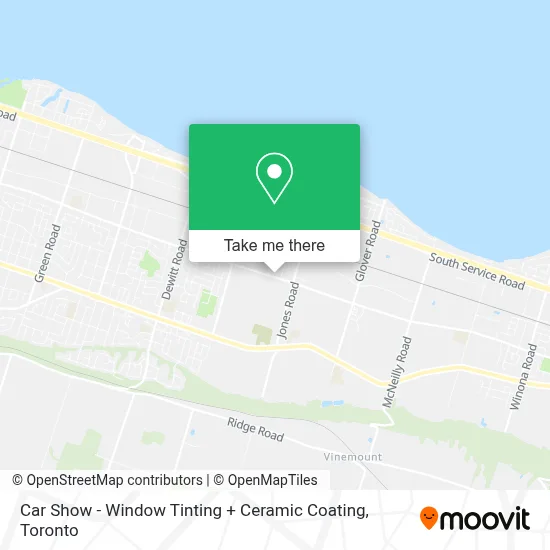 Car Show - Window Tinting + Ceramic Coating map