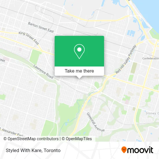 Styled With Kare map