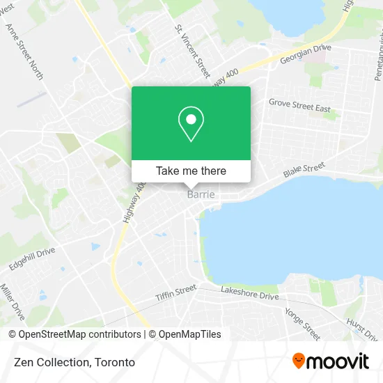 Zen Collection map