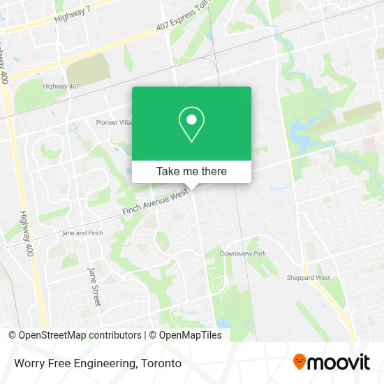 Worry Free Engineering map