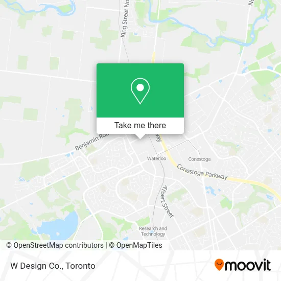 W Design Co. map