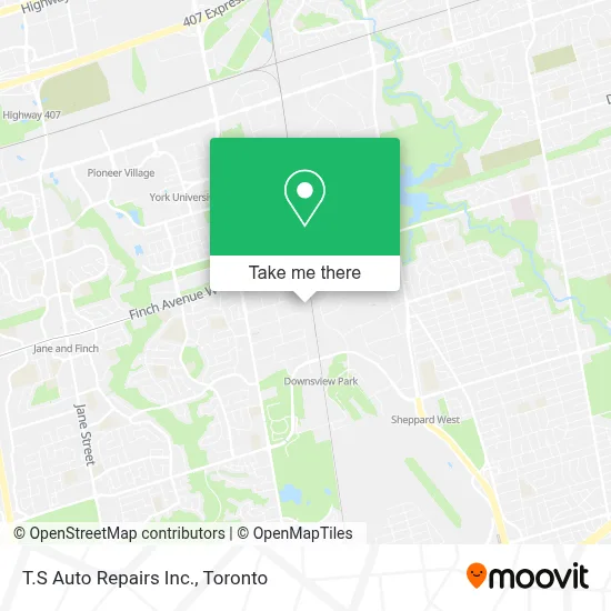 T.S Auto Repairs Inc. map