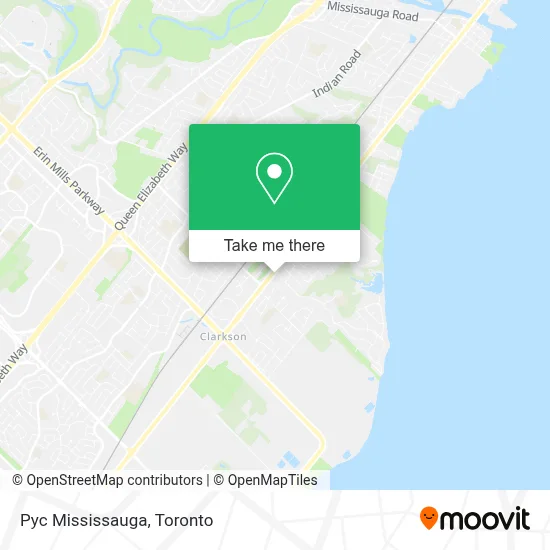Pyc Mississauga map