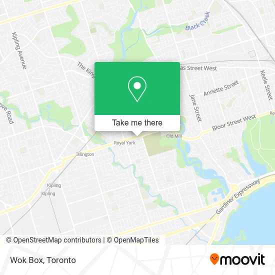 Wok Box map