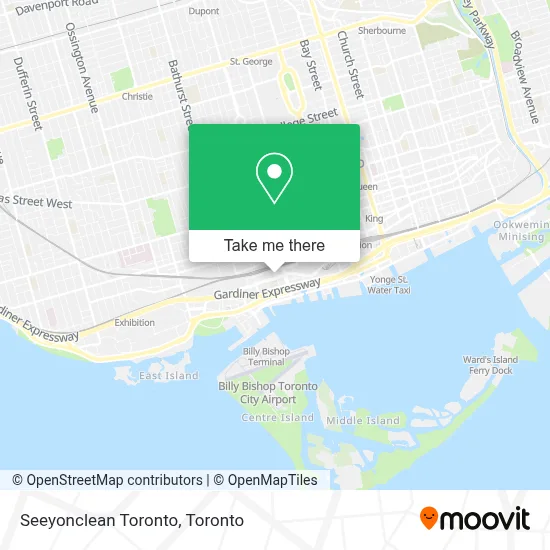 Seeyonclean Toronto map
