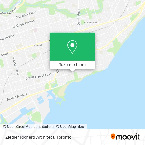 Ziegler Richard Architect map