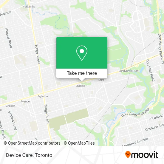 Device Care map