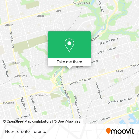 Netv Toronto map