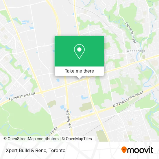 Xpert Build & Reno map