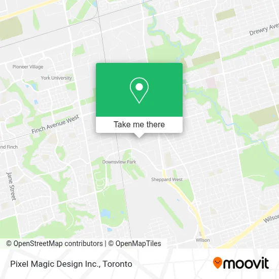 Pixel Magic Design Inc. map