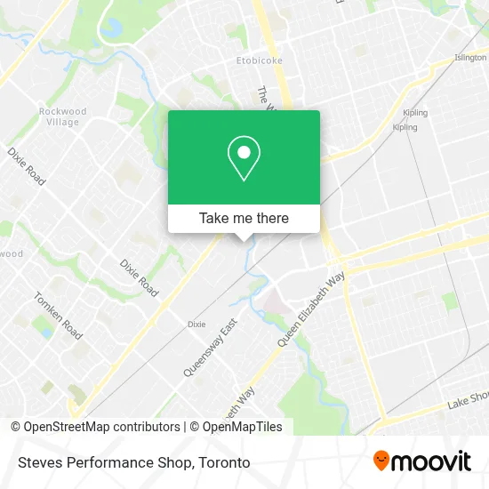 Steves Performance Shop map