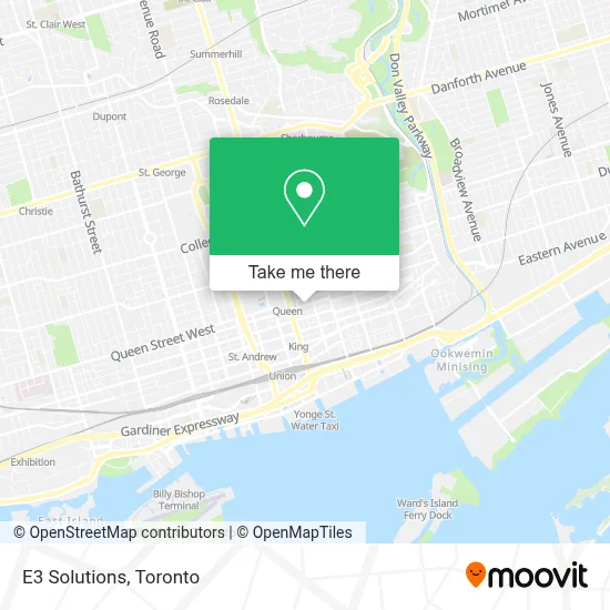 E3 Solutions map