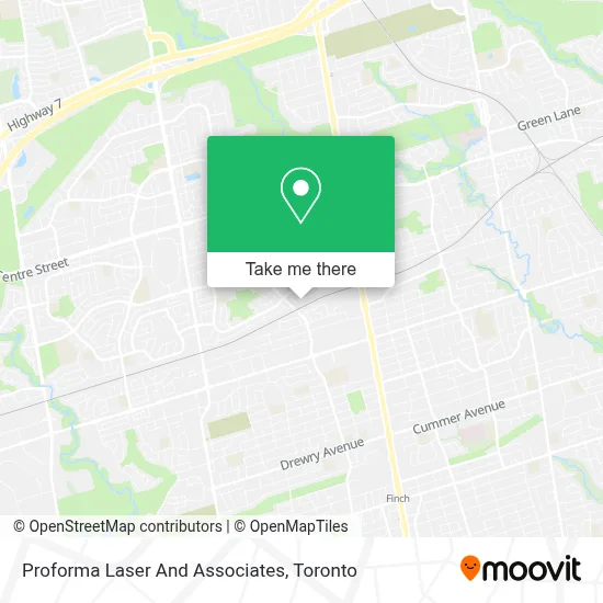 Proforma Laser And Associates map