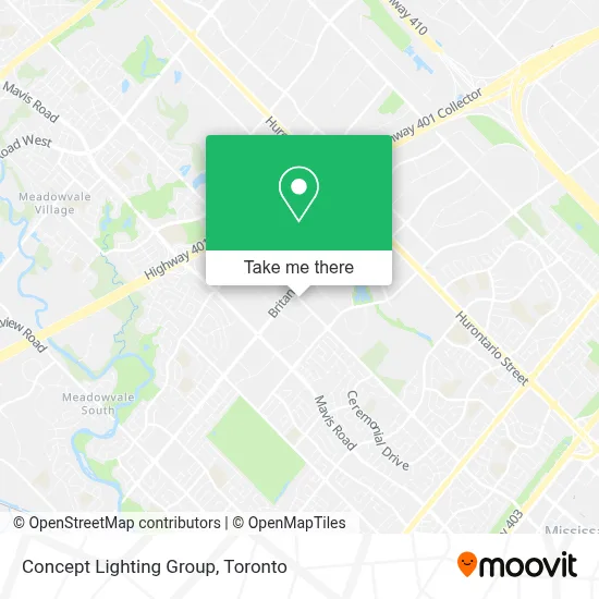 Concept Lighting Group map