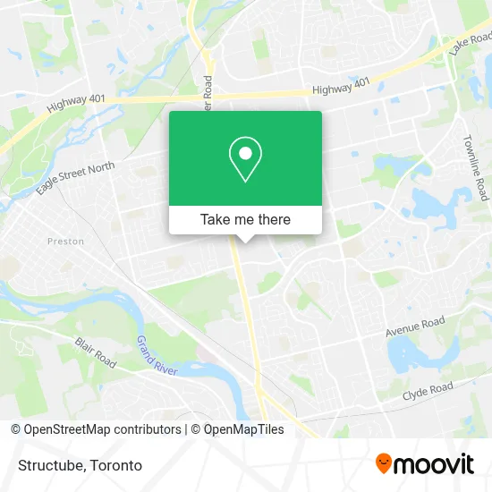Structube map