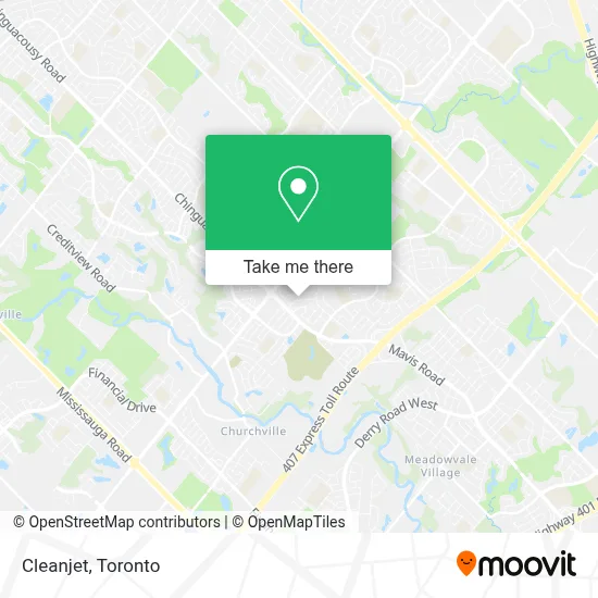 Cleanjet map