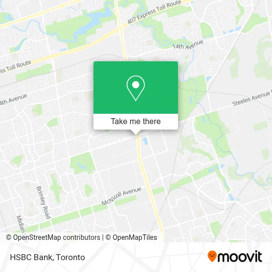 Hsbc Bank map