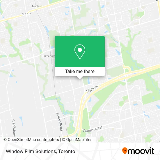 Window Film Solutions map