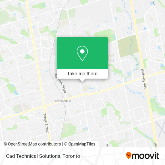 Cad Technical Solutions map