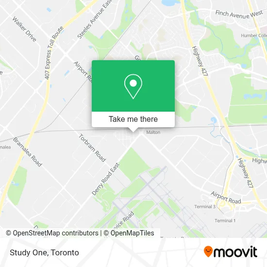 Study One map
