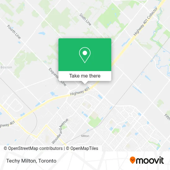 Techy Milton map