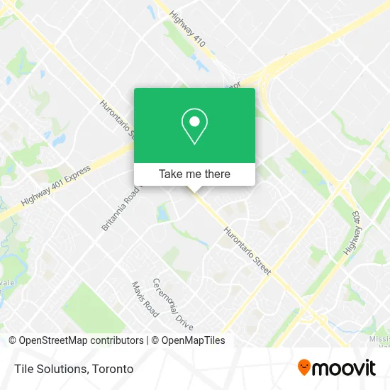 Tile Solutions map
