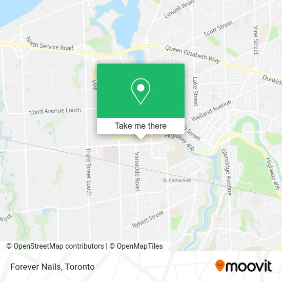 Forever Nails map