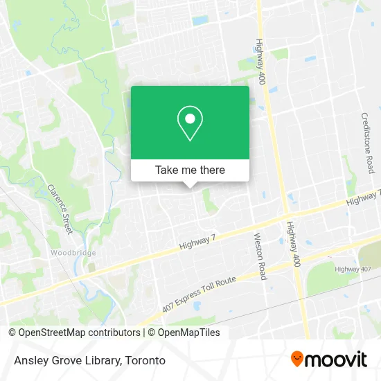 Ansley Grove Library map