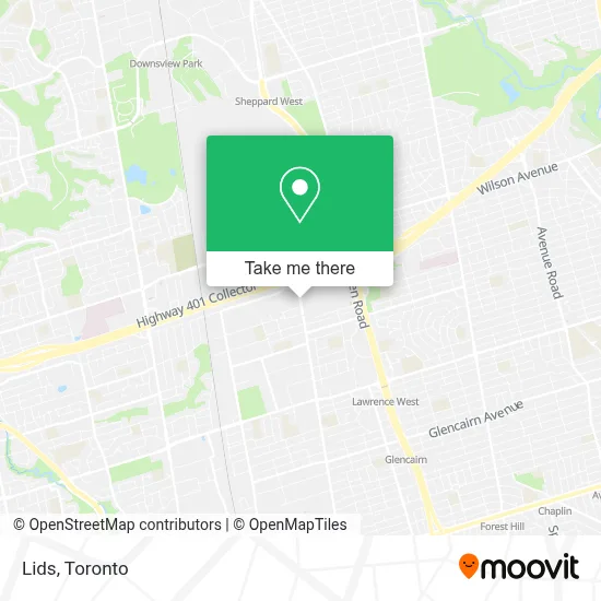 Lids map