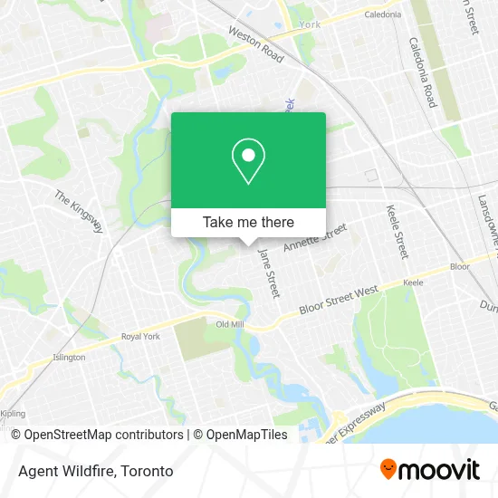 Agent Wildfire map
