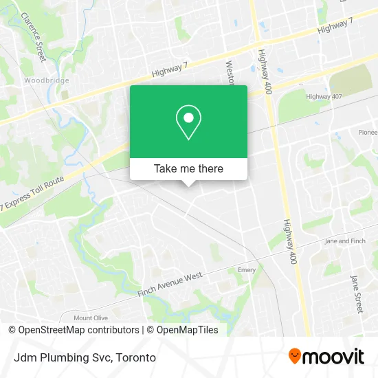 Jdm Plumbing Svc map