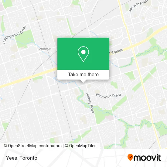 Yeea map