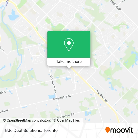 Bdo Debt Solutions map