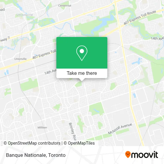 Banque Nationale map