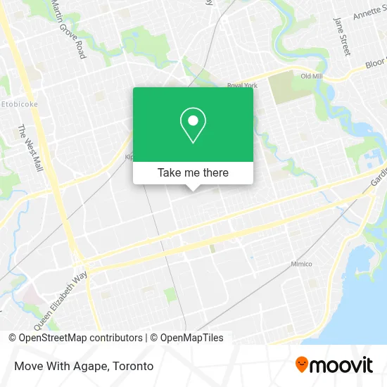 Move With Agape map