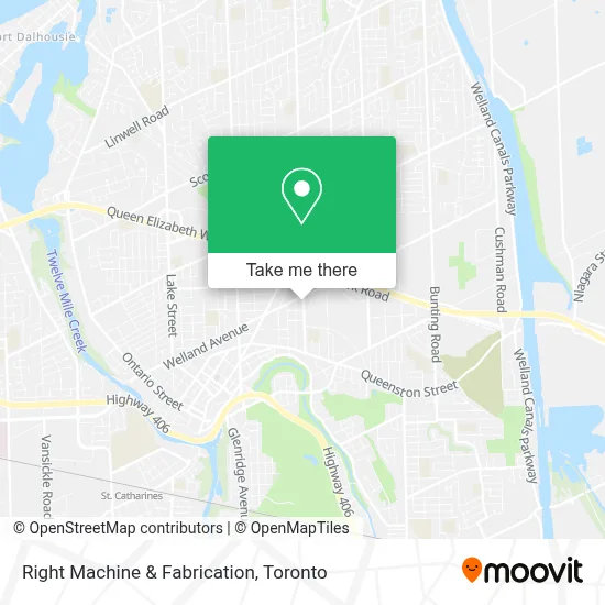 Right Machine & Fabrication map