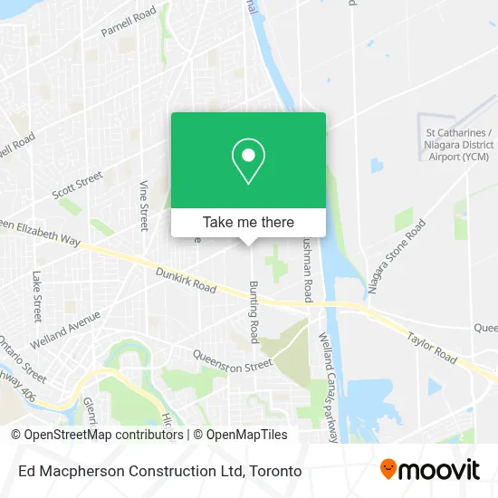 Ed Macpherson Construction Ltd map