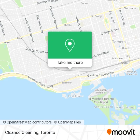 Cleanse Cleaning map